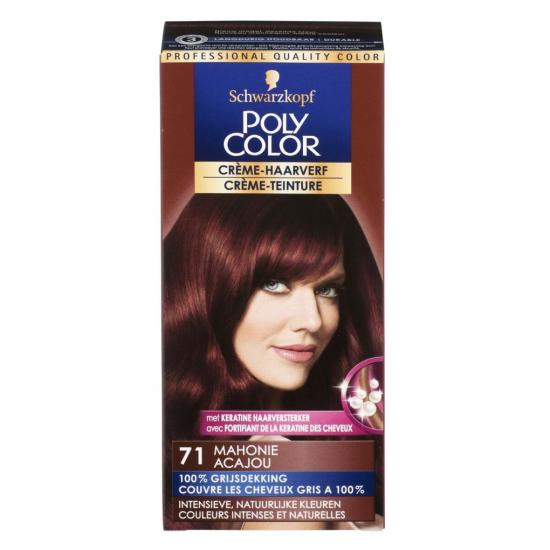 Poly Color Crème 71 Mahonie Permanente Haarverf