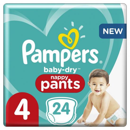 Pampers Baby-Dry Pants Maat 4 Luierbroekjes