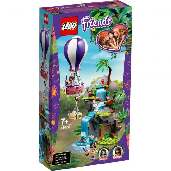 LEGO Friends 41423 Tijger Reddingsactie met Luchtballon in Jungle