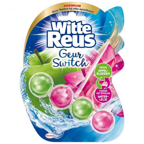 Witte Reus Geur Switch Appelbloesem u0026amp; Waterlelie Toiletblok
