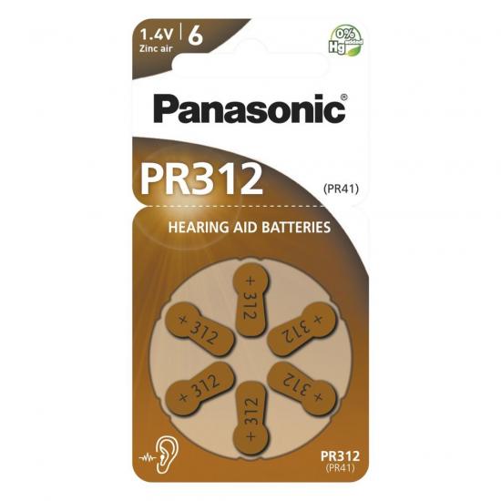 Panasonic PR312 Hoorbatterijen
