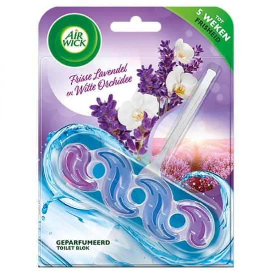 Airwick Frisse Lavendel & Witte Orchidee Toiletblok