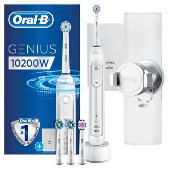 Oral-B Genius 10200W White Elektrische Tandenborstel