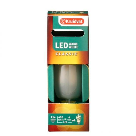 Kruidvat Frosted C35 4W Classic Led-Lamp