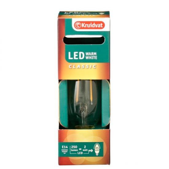 Kruidvat Niet-Dimbare E14 2,5W 250LM Ledlamp