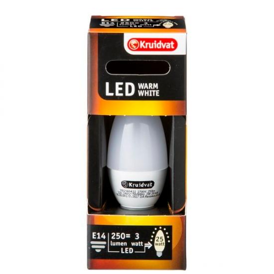 Kruidvat Niet-Dimbare B35 E14 250LM Led-Lamp
